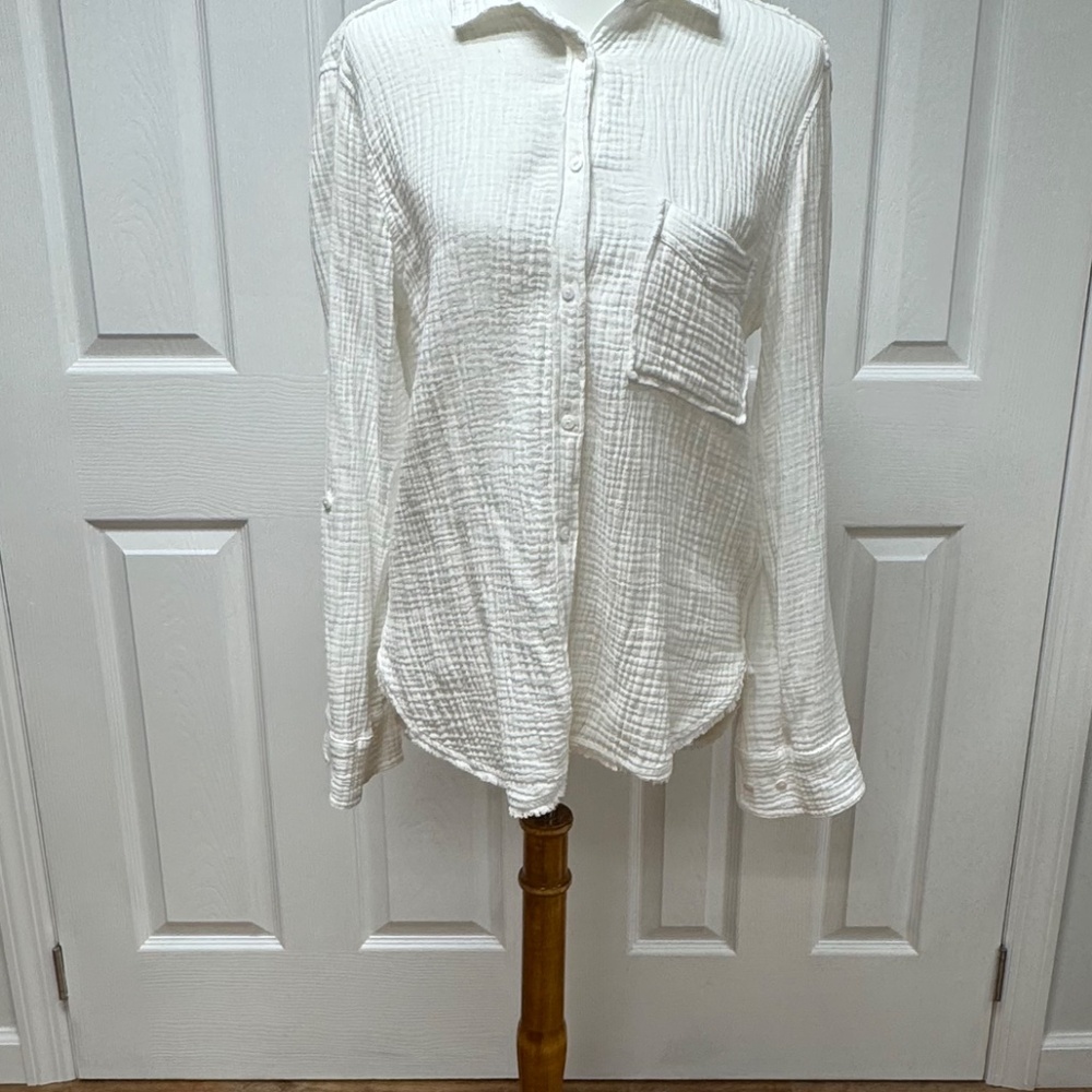 MELISSA‎ NEPTON Butonned Down White  Shirt - Size S. - Picture 13 of 16